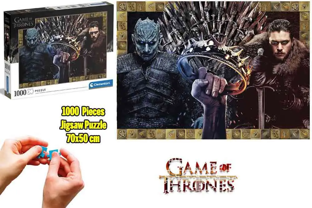 game of thrones - the clash of kings - jigsaw puzzle 1000 pcs