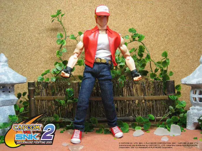 capcom vs snk 2 terry 12" af (berretto)