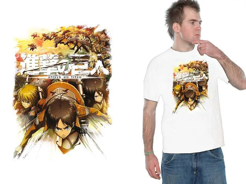 t/s aot crew fight white boy - xl