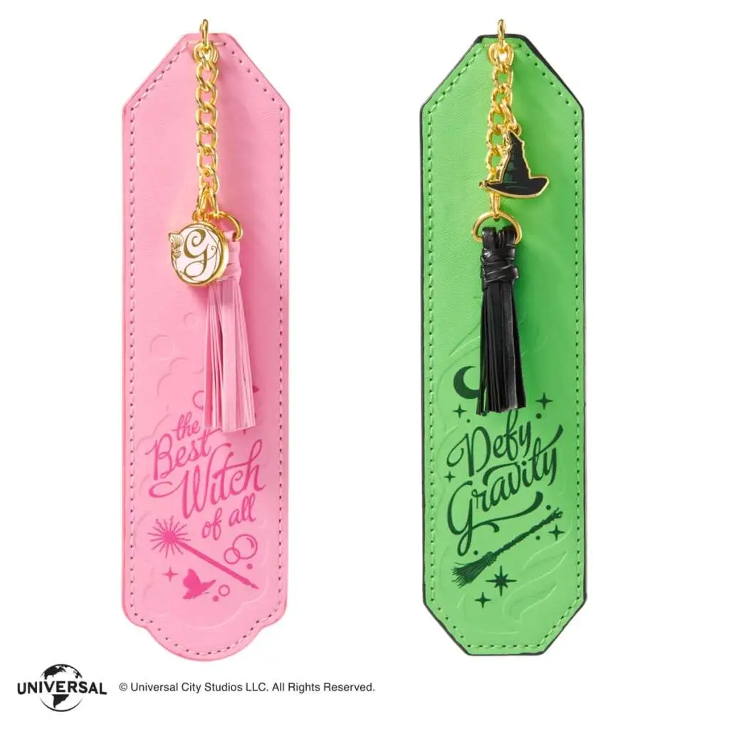 universal wicked glinda and elphaba bookmark set