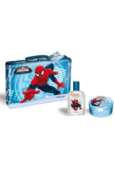 ultimate spiderman tin case