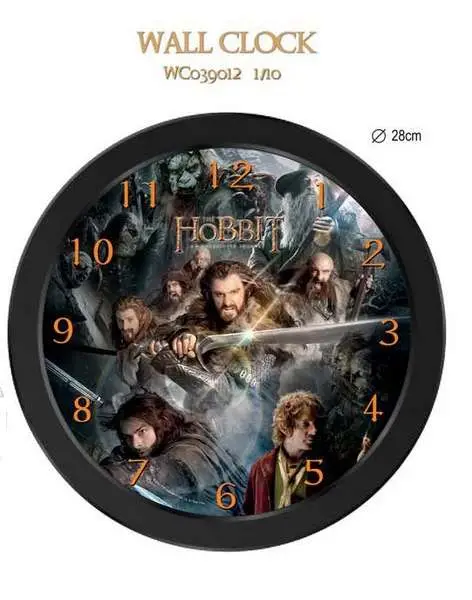 hobbit wall clock
