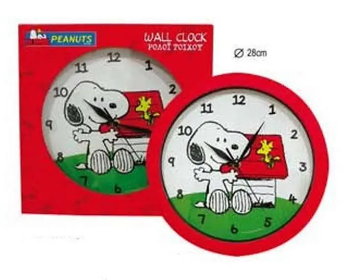 peanuts wall clock (gialamas)