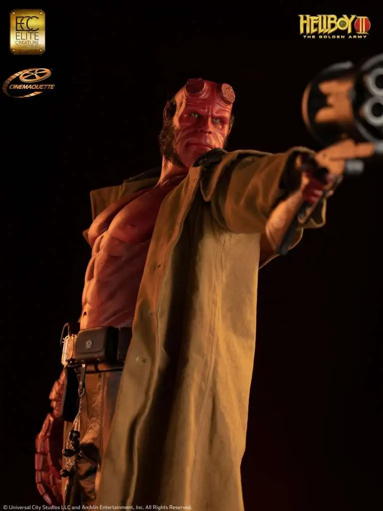 hellboy 1/3 scale maquette