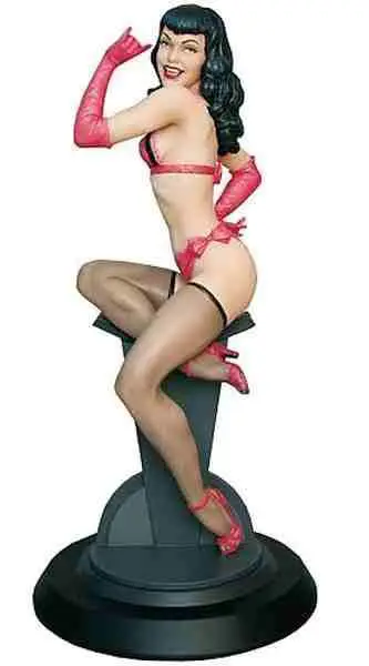 bettie page girl of our dream statue