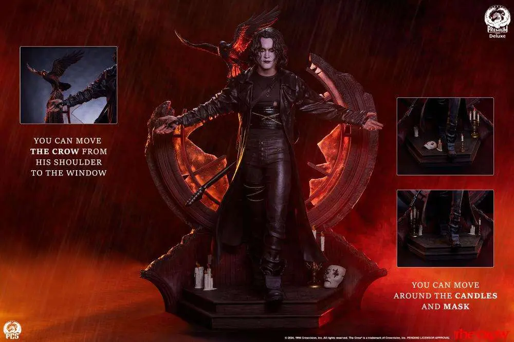 the crow 1:3 scale statue deluxe edition