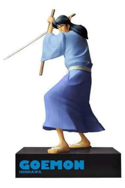 lupin iii coll goemon pvc statue