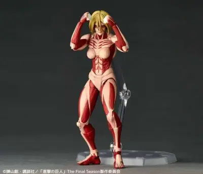 Revoltech A.y.  Attack On Titan Female Titan Action Figure