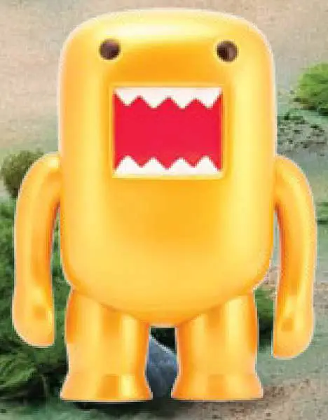 domo 4" metallic gold vinyl figure