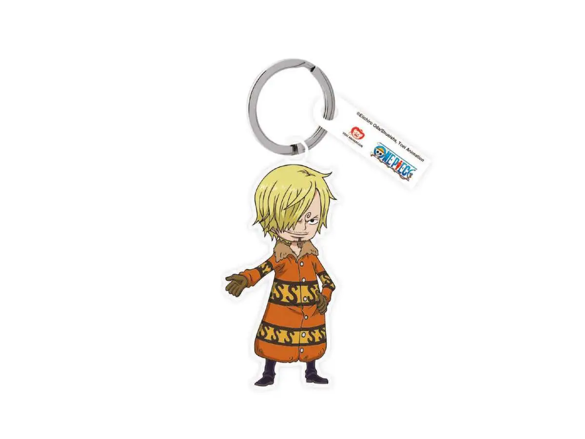one piece sanji key ring