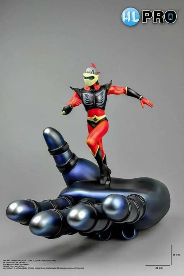 ufo robot grendizer duke flee in gr hand