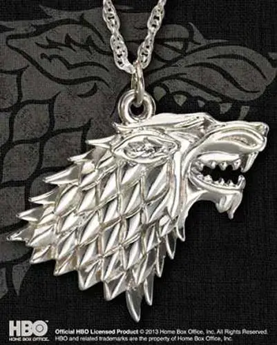game of thrones stark pendant