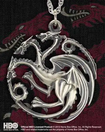 game of thrones targaryen pendant