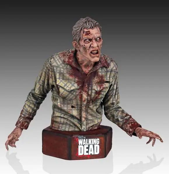 walking dead sophia stalker zombie bust