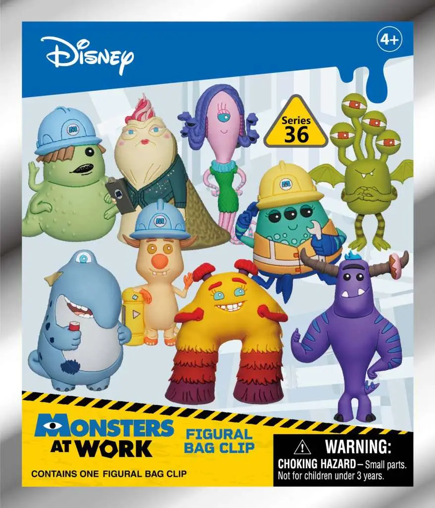 monsters at work bag clip blind box display (24)