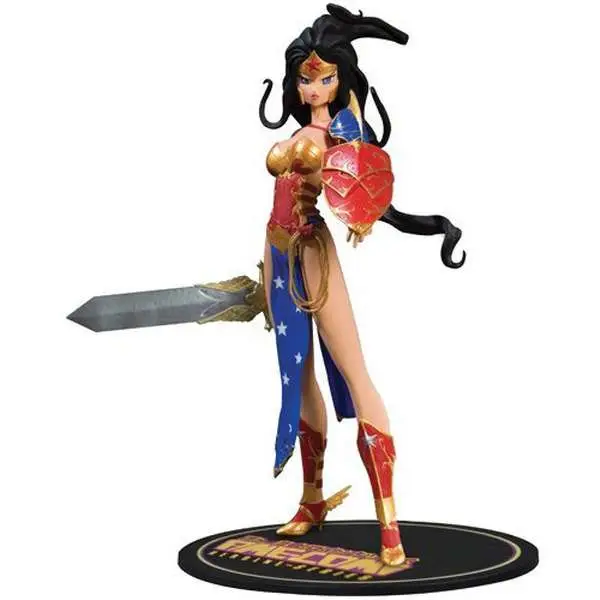 ame comi wonder woman pvc figure