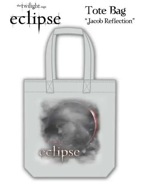 twilight eclipse -tote bag jacob reflect