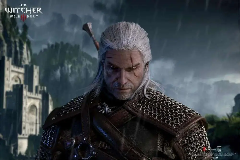 the witcher 3 geralt of rivia 1/6 artculated figure