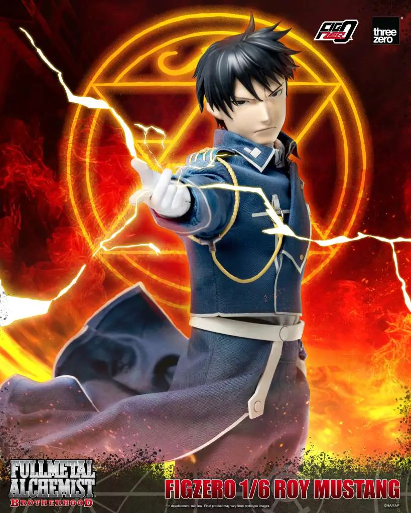 fullmetal alchemist brotherhood 1/6 roy mustang action figure
