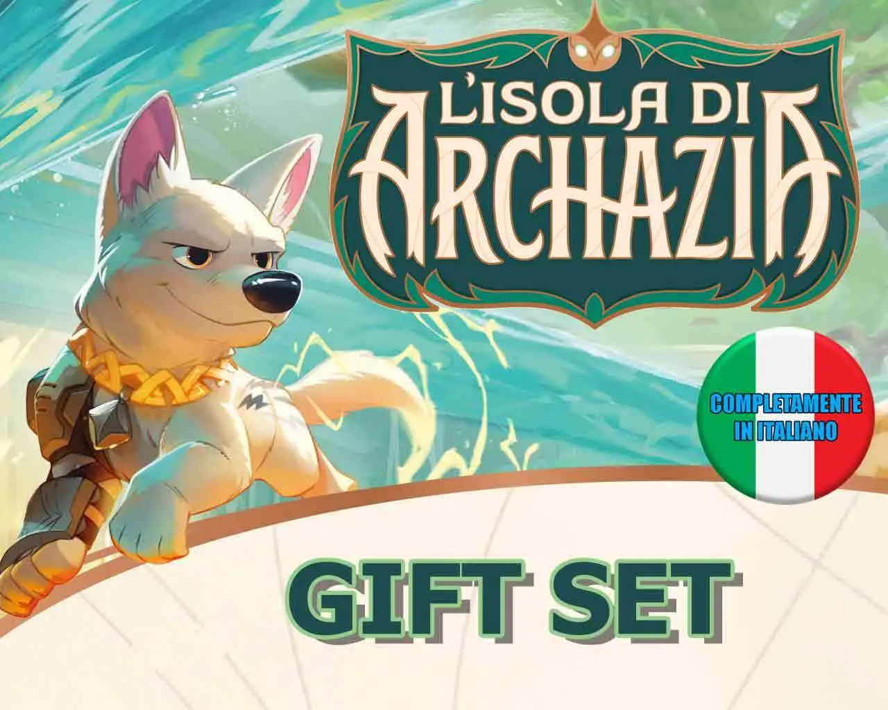lorcana - l'isola di archazia gift set 7 - italiano