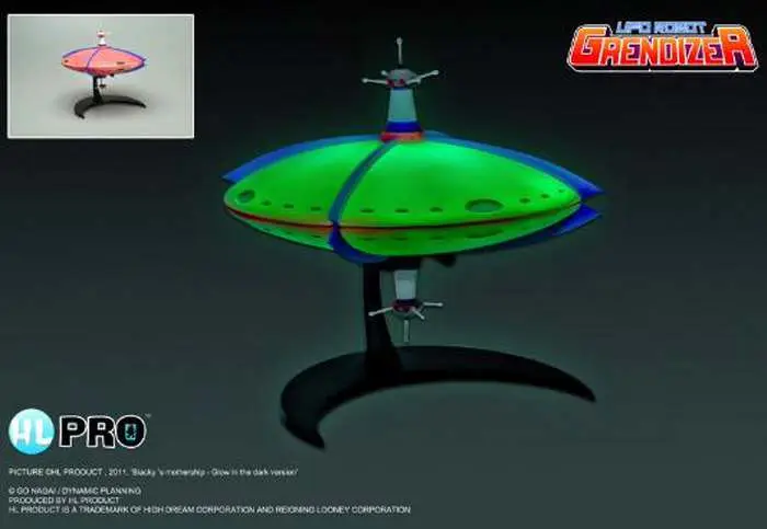 goldrake mothership hydargos glow i/t dk