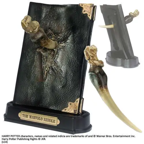 hp basilisk fang and tom riddle diary