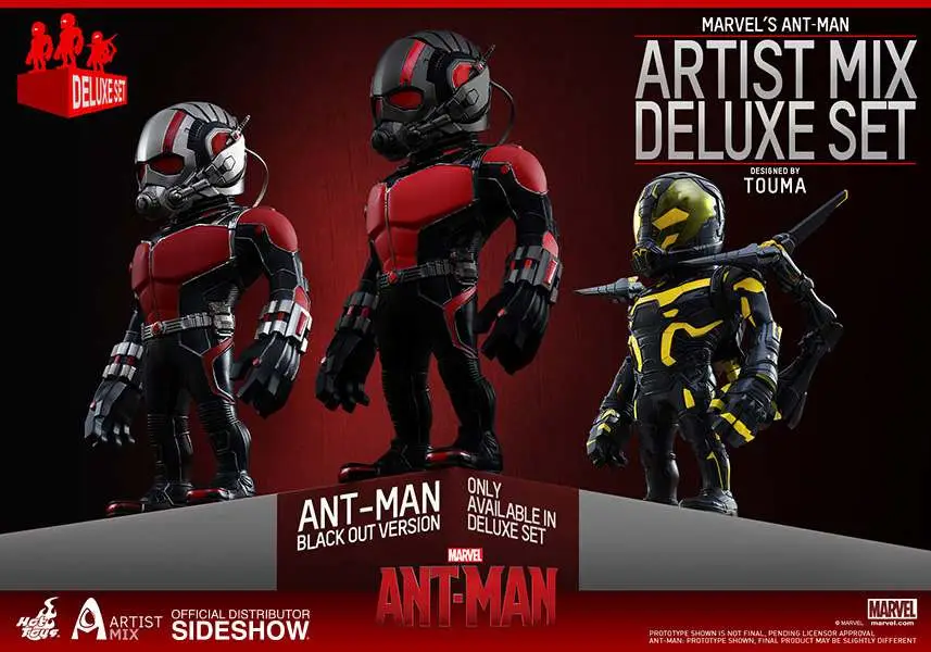ant-man artist mix deluxe set fig coll