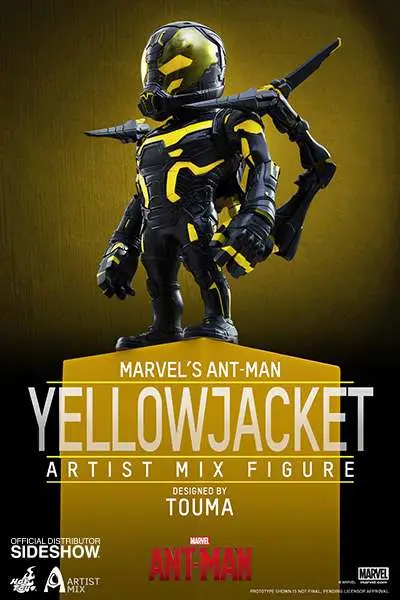 ant-man artist mix yellowjacket coll fig