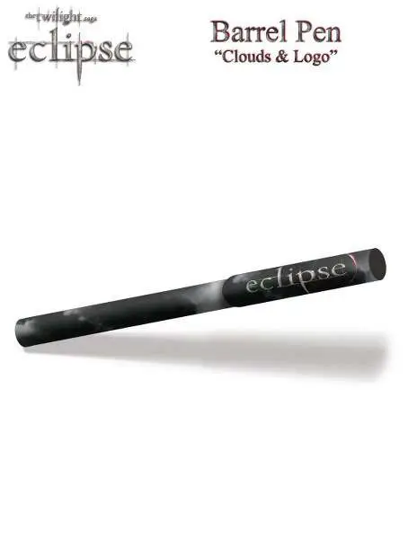 twilight eclipse -pen barrel clouds logo