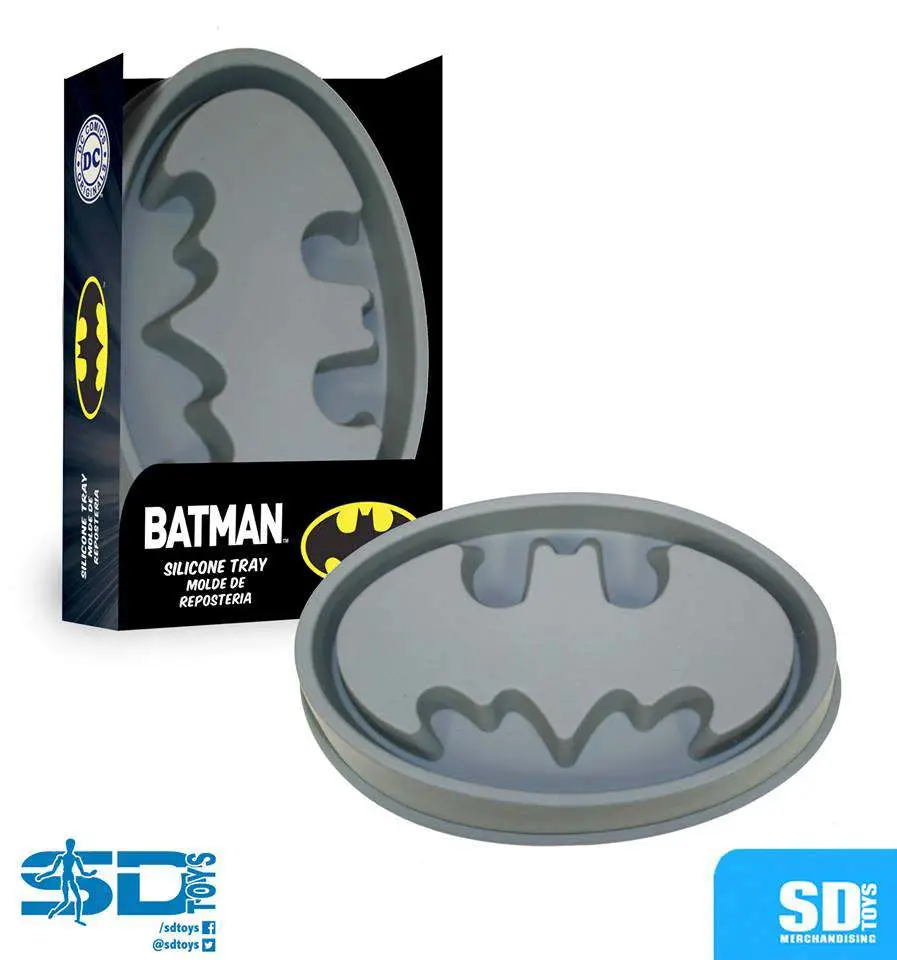 batman logo silicone cake pan