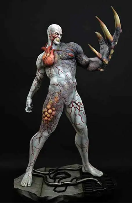 resident evil tyrant statue
