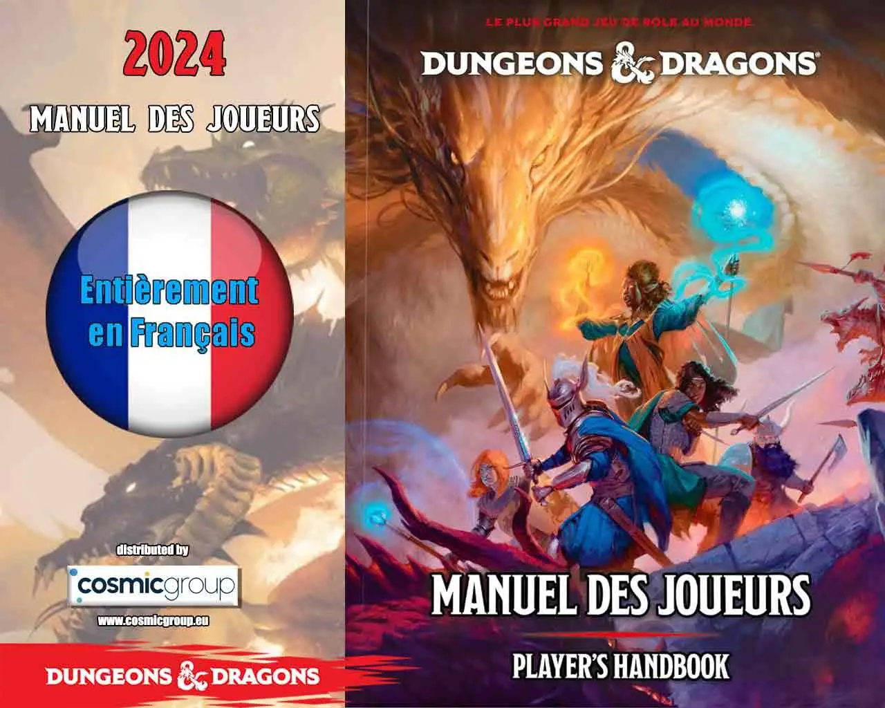 dungeons & dragons - manuel des joueurs 2024