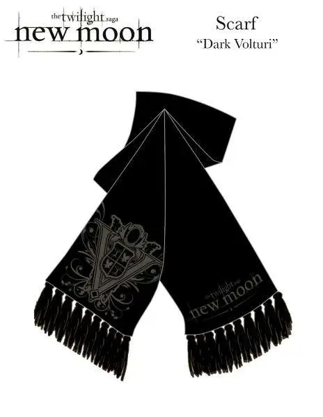 twilight new moon -scarf dark volturi-