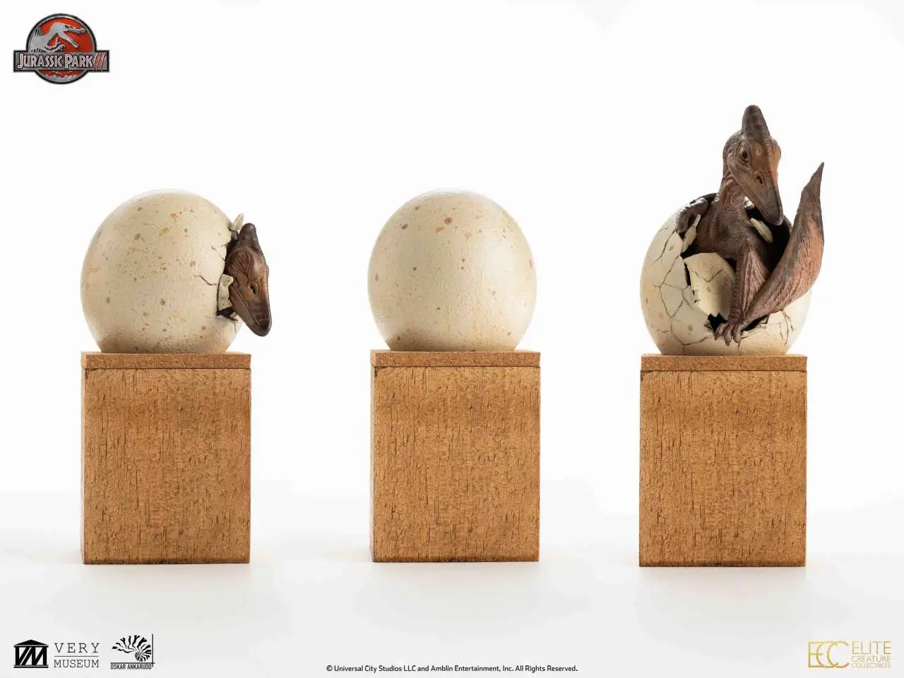 jurassic park hatching pterosaur replica