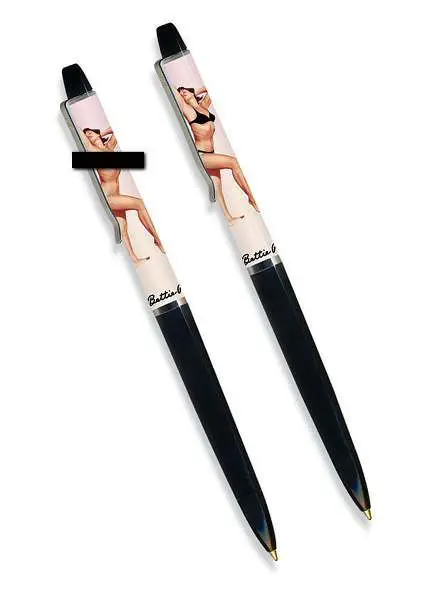 bettie page floaty pen
