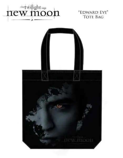 twilight new moon -tote bag edward eye-