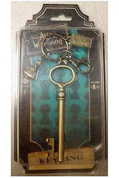 alice -key ring large key alice logo-
