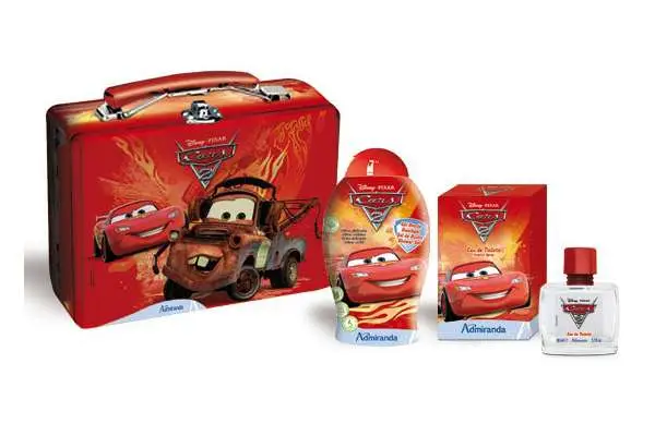 cars 2 tin case edt (gel doccia+edt 50ml