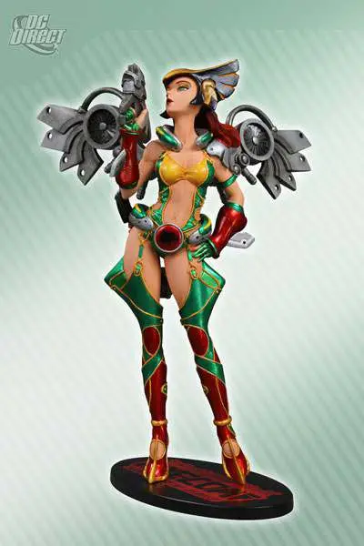 ame comi hawkgirl v.2 pvc figure