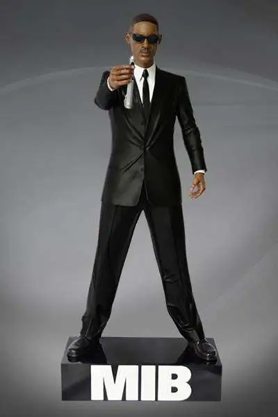 mib agent j 1:4 scale statue