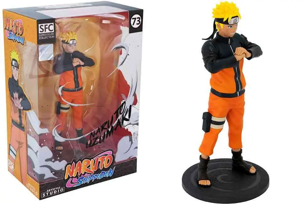 naruto naruto uzumaki super figure collection 1/10 pvc statue