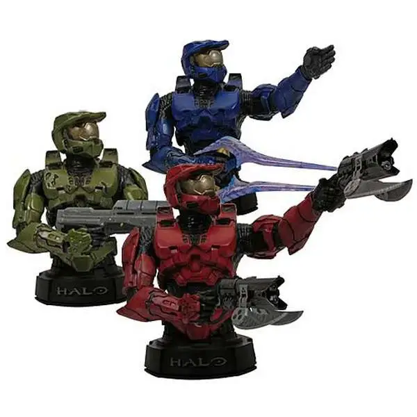 halo master chief 3 mini bust