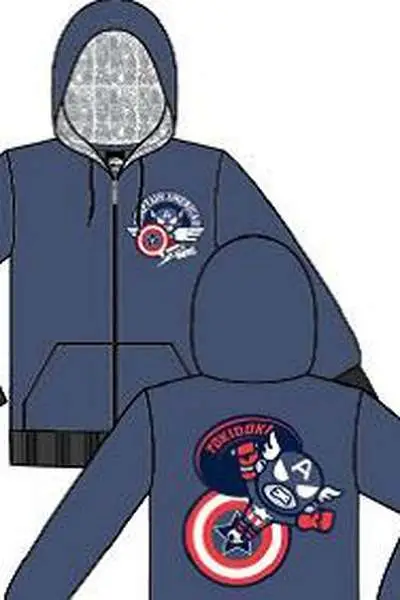 felpa cap attack man - l