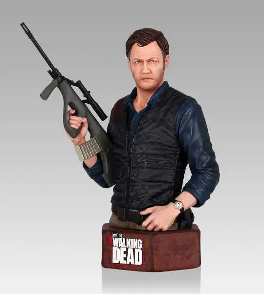 walking dead the governor mini bust