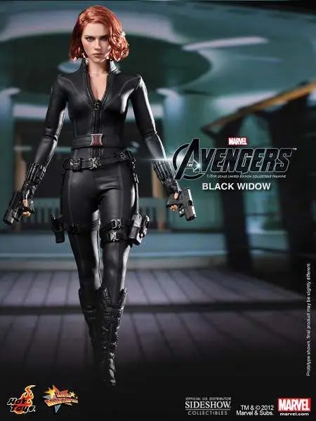 avengers 12" black widow af