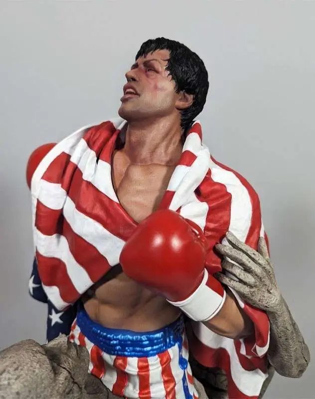 rocky 4 1/4 scale resin statue