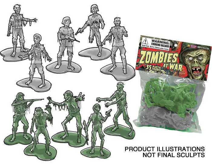 zombies at war px fig 35-ct bag