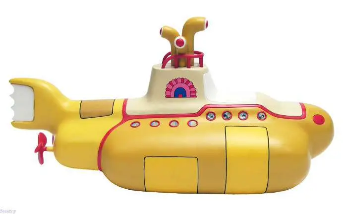 beatles yellow submarine maquette