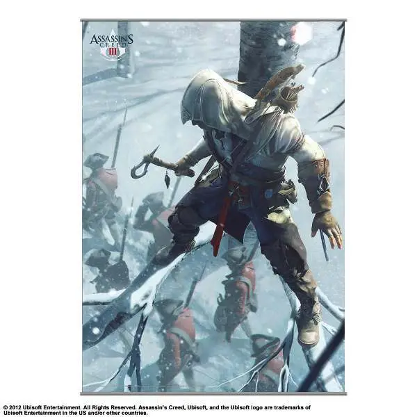 assassins creed iii wall scroll #2
