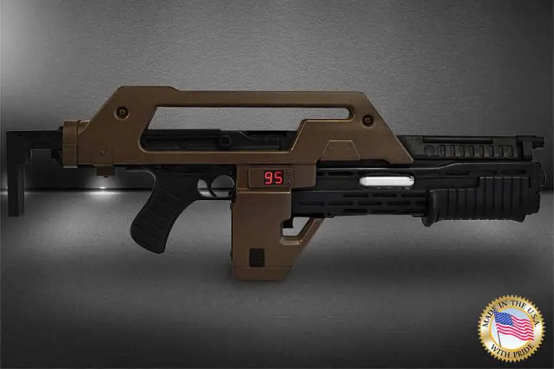 aliens pulse rifle pro rep brown